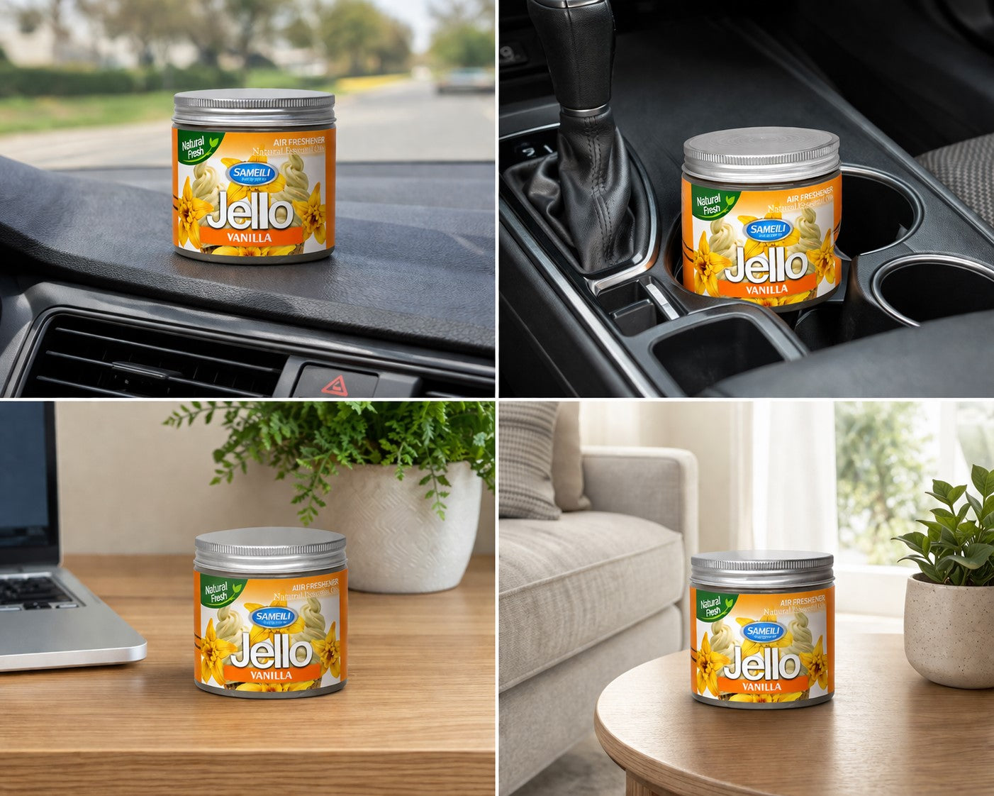 Jello Car Air Freshner And Home Air freshner 220 Gram