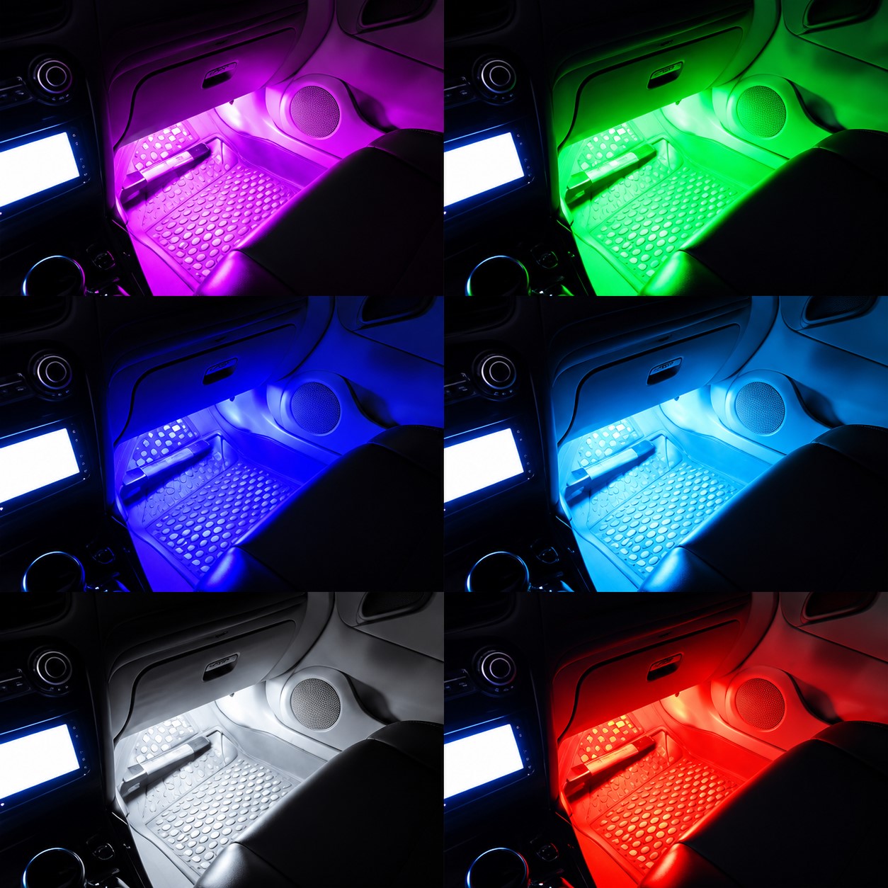 Interior Atmosphere Ambient Lights | Remote Controlled